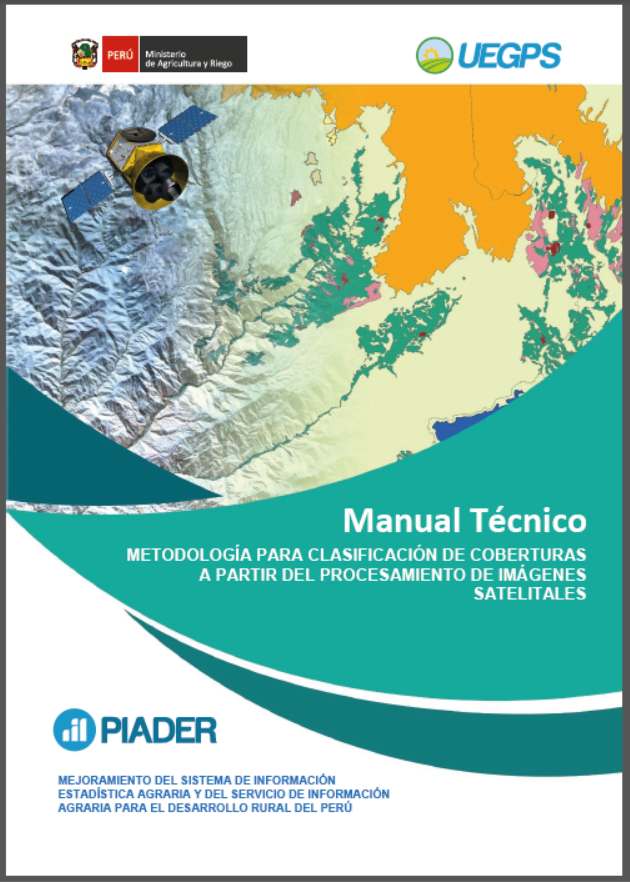 Metodología para la clasificación de coberturas a partir del procesamiento de imágenes satelitales
