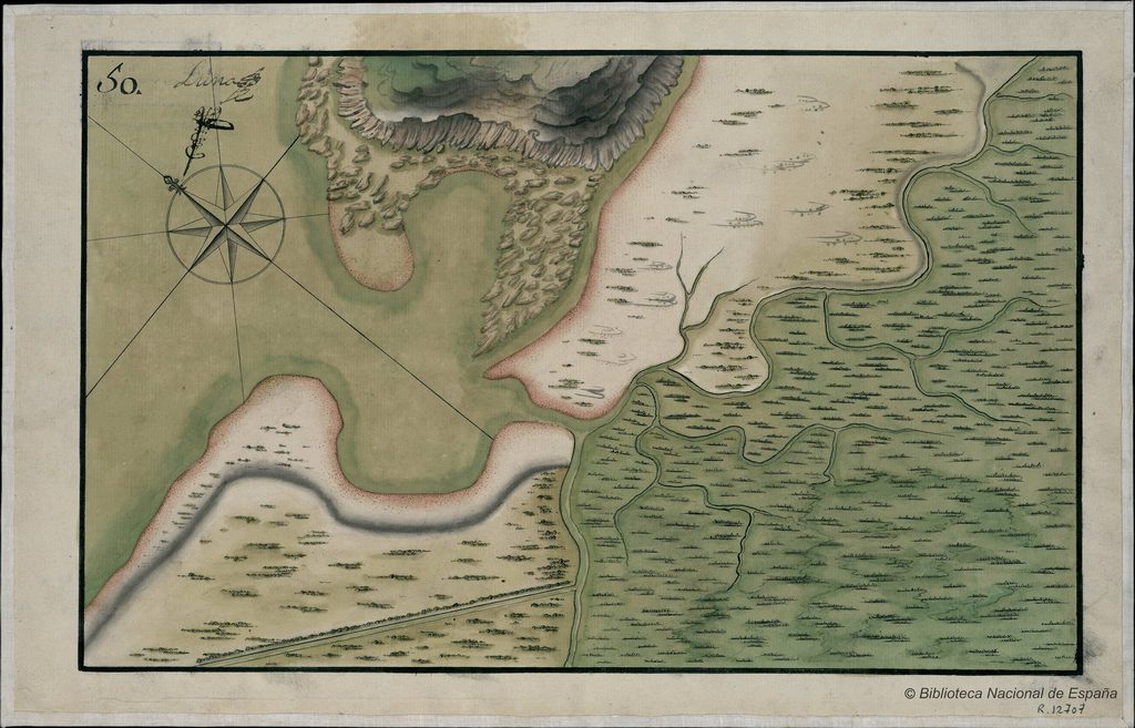 Mapa de un lugar desconocido (BNE) Mapa de un lugar desconocido (BNE)