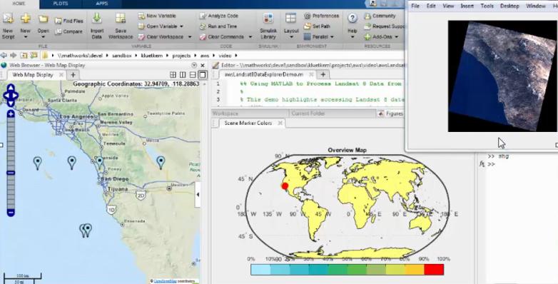 Mathworks y Landsat AWS Mathworks y Landsat AWS