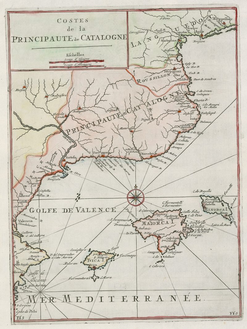 Costes de la Principaute de Catalogne» (1729)